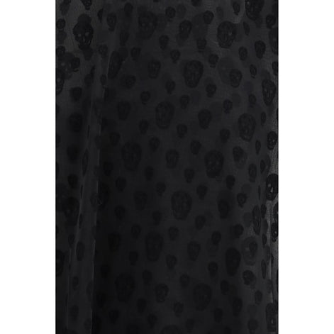 Alexander McQueen Black Polyamide T-Shirt