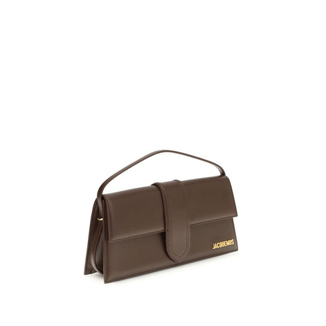 Jacquemus long Bambino Brown Leather Handbag