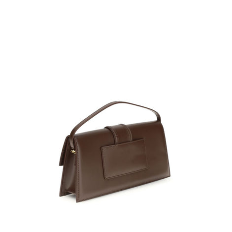 Jacquemus long Bambino Brown Leather Handbag