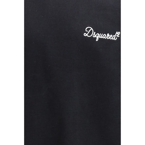 Dsquared² Black Cotton Sweatshirt
