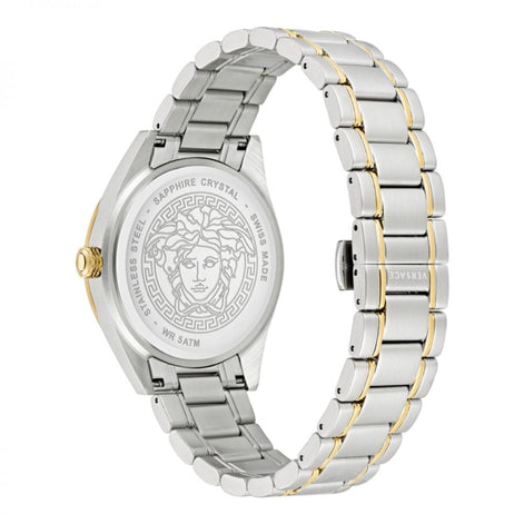 Versace Gray Stainless Steel Dress Watch