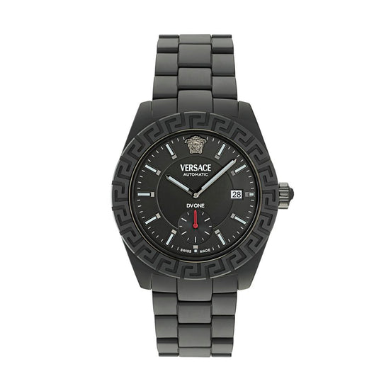 Versace Black Ceramic Dress Watch