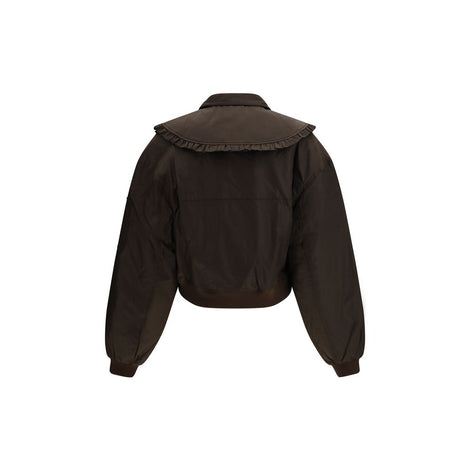 Ganni Bicolor Polyamide Bomber