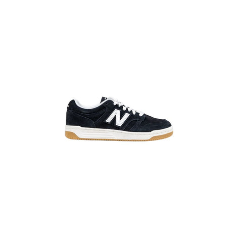 New Balance 480 Black And White Leather Athletic Sneakers