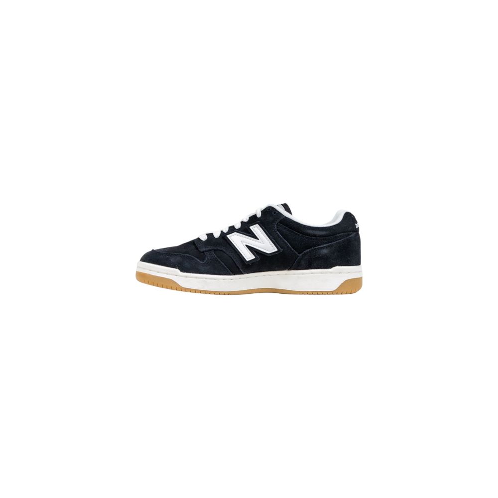New Balance 480 Black And White Leather Athletic Sneakers