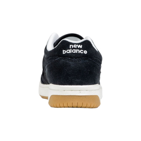 New Balance 480 Black And White Leather Athletic Sneakers