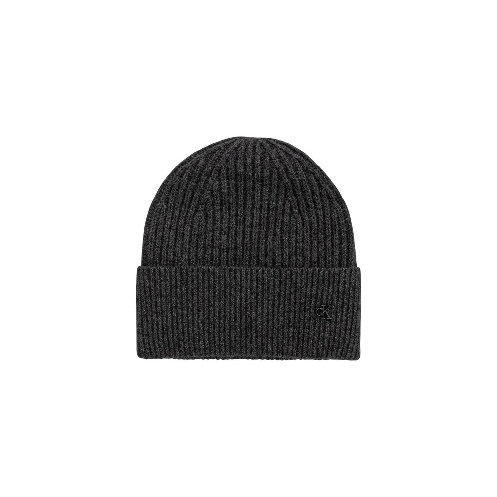 Calvin Klein Gray Wool Cap (Baseball Hat)