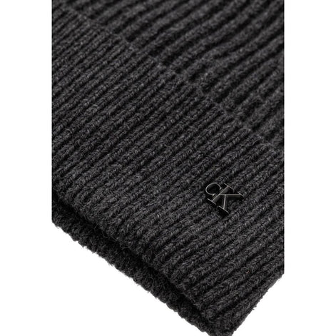 Calvin Klein Gray Wool Cap (Baseball Hat)