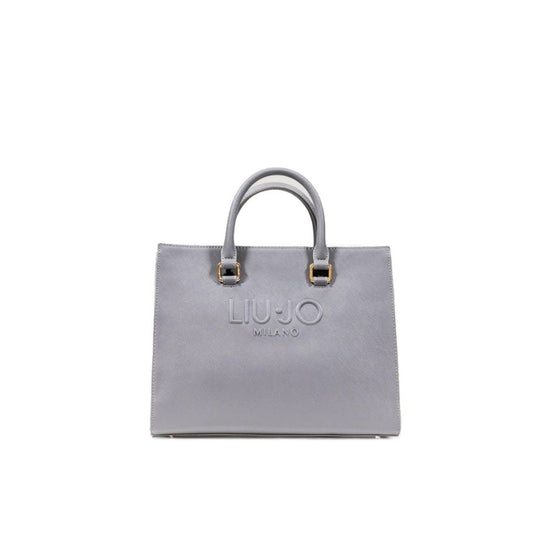 Liu Jo Gray Polyethylene Handbag