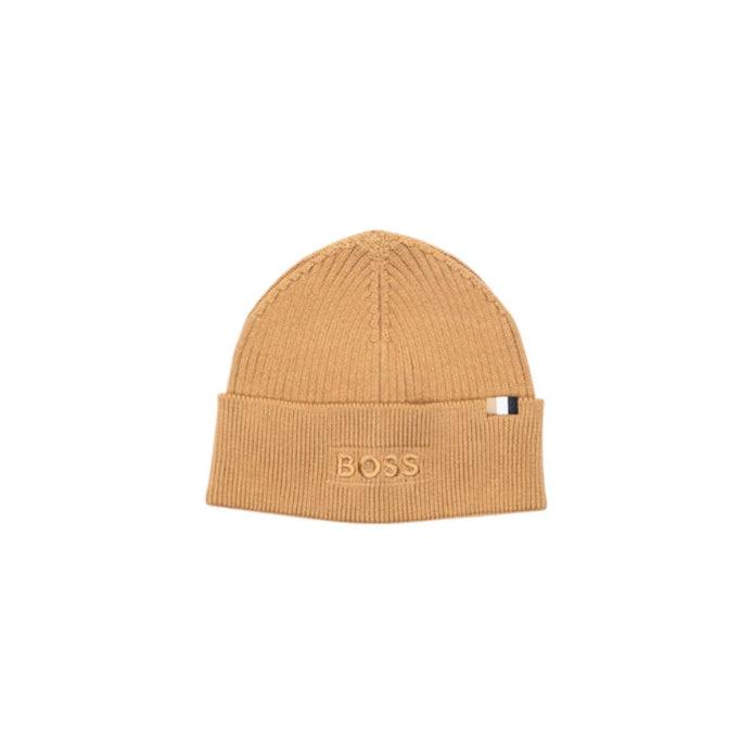 Hugo Boss Beige Cotton Cap (Baseball Hat)