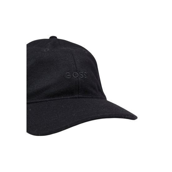 Hugo Boss Black Wool Cap (Baseball Hat)