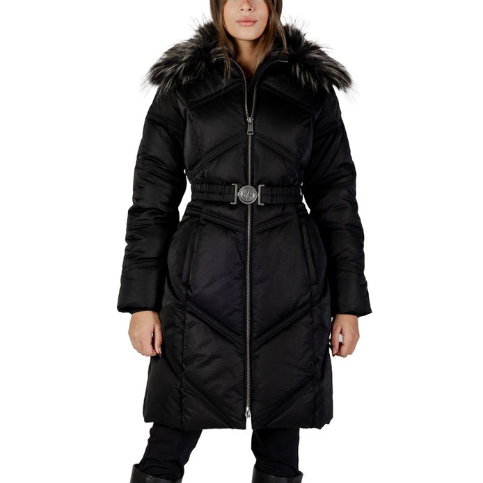 Guess Black Cotton Coat