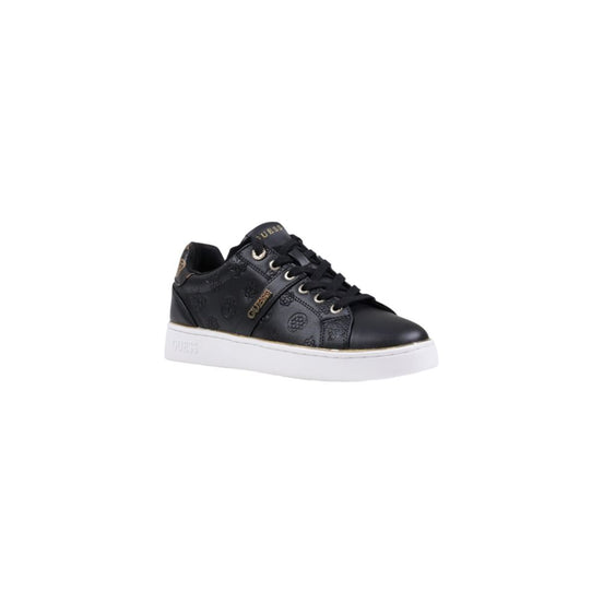 Guess Black Polyethylene Low Top Sneakers