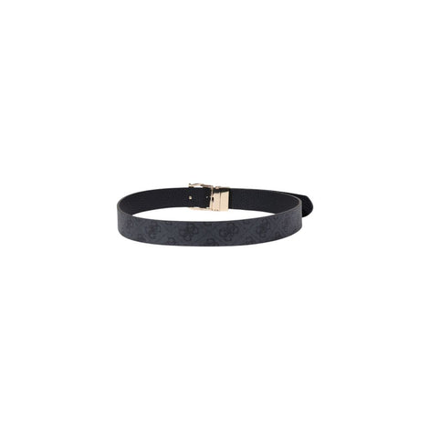 Guess Gray Polyester Thin Belt
