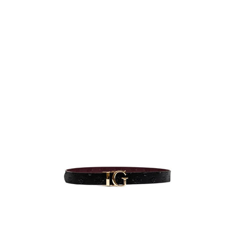 Guess Bordeaux Polyester Thin Belt