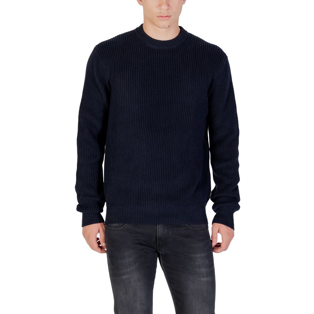 Replay Blue Cotton Sweatshirt
