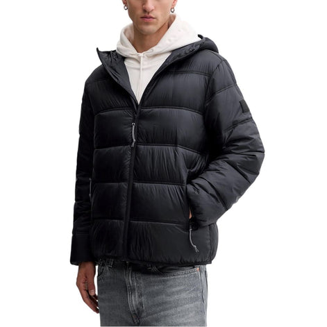 Tommy Hilfiger Jeans Black Polyamide Coat