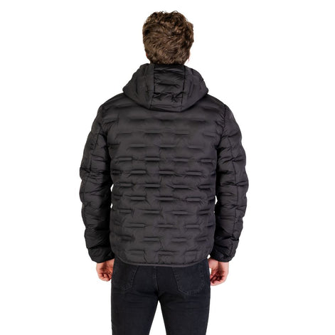 Replay Black Polyester Shell Jacket