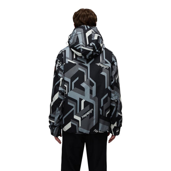 Napapijri Bicolor Recycled Polyester Shell Jacket