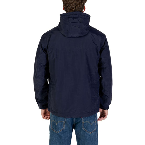 Napapijri Blue Polyamide Shell Jacket
