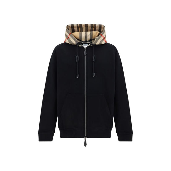 Burberry Black Cotton Sweatshirt