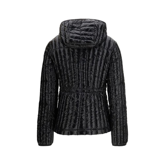 Parajumpers Black Nylon Full-Length Jacket