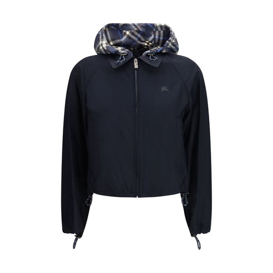 Burberry Blue Polyamide Full-Length Jacket