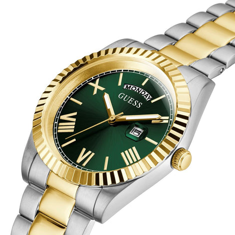 Guess Gray Stainless Steel Dress Watch