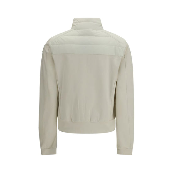 Parajumpers White Polyamide Bomber