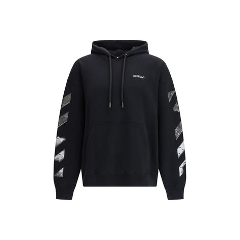 Off-White Black Cotton Sweatshirt