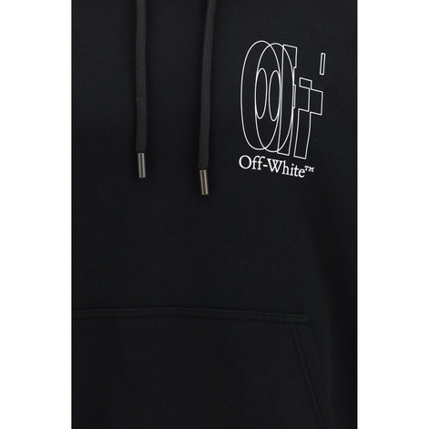 Off-White Black Cotton Sweatshirt