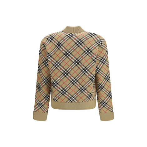 Burberry Beige Wool Bomber