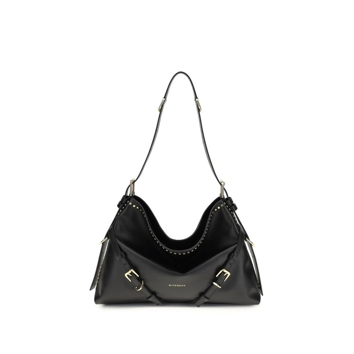 Givenchy Black Calf Leather Bos Taurus Shoulder Bag