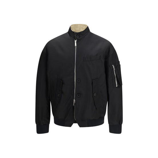 Dsquared² Black Polyamide Bomber