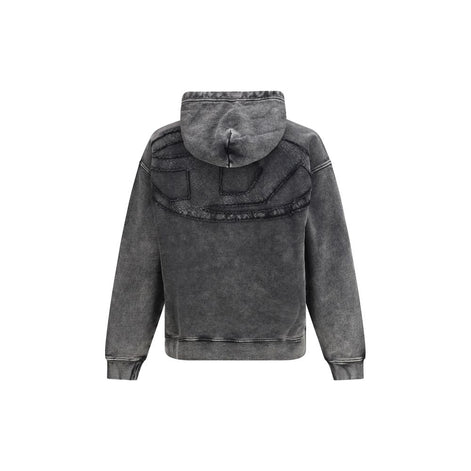 Diesel Black Cotton Sweatshirt