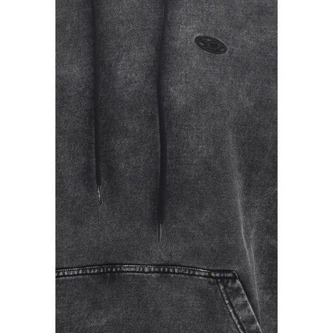 Diesel Black Cotton Sweatshirt