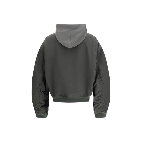 Balenciaga Gray Cotton Bomber