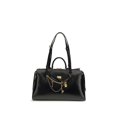 Dolce & Gabbana Vittoria medium Black Leather Handbag