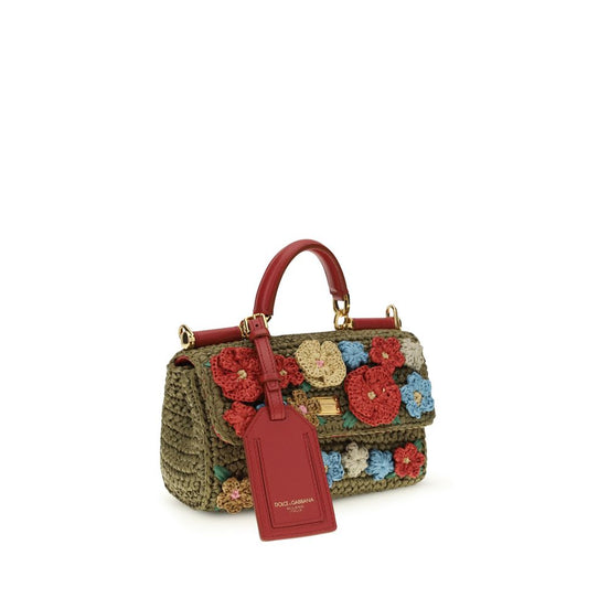 Dolce & Gabbana My Sicily Multicolor Viscose Handbag