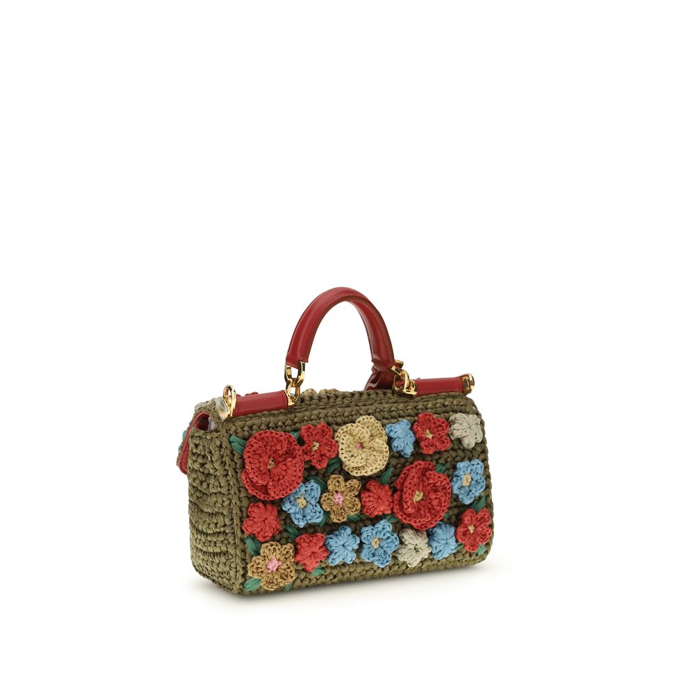 Dolce & Gabbana My Sicily Multicolor Viscose Handbag