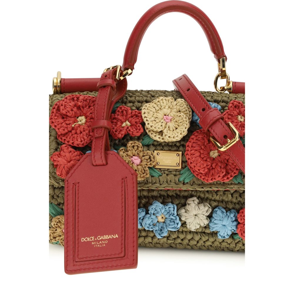 Dolce & Gabbana My Sicily Multicolor Viscose Handbag