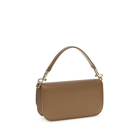 Dolce & Gabbana 3.5 Brown Leather Handbag