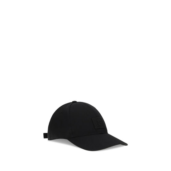 Dolce & Gabbana Black Cotton Cap (Baseball Hat)