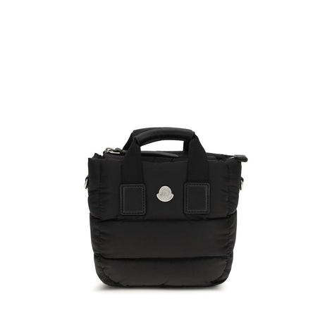 Moncler Black Goose Down Shoulder Bag