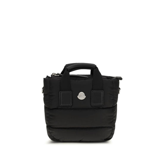 Moncler Black Goose Down Shoulder Bag