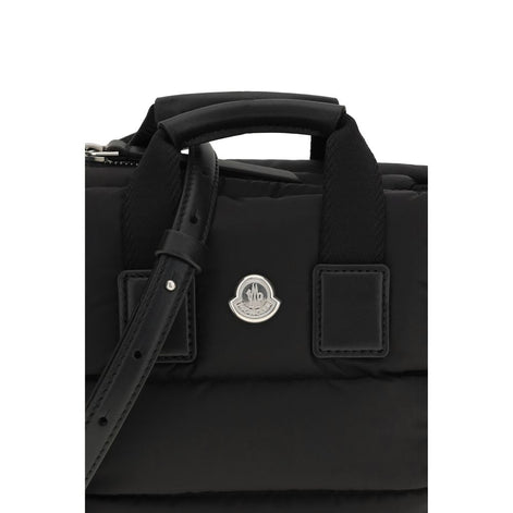 Moncler Black Goose Down Shoulder Bag
