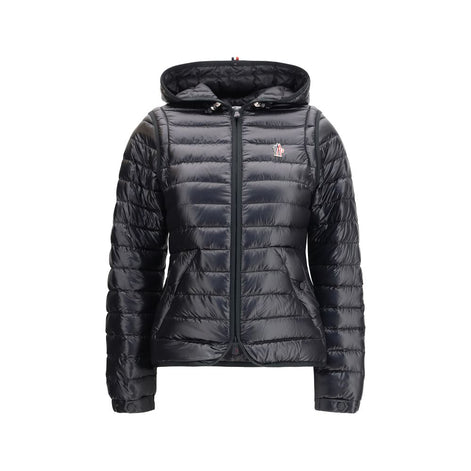 Moncler Grenoble Black Polyamide Full-Length Jacket