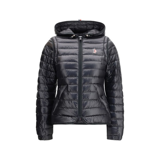 Moncler Grenoble Black Polyamide Full-Length Jacket