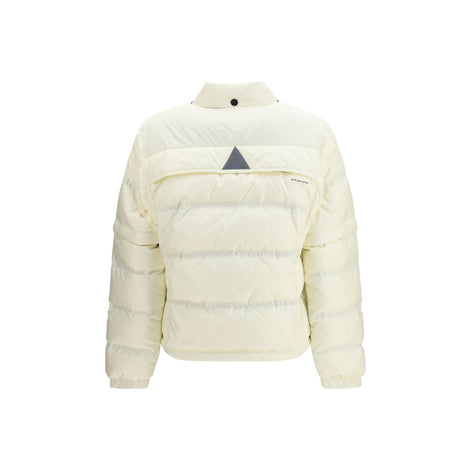 Moncler Grenoble Beige Polyamide Coat