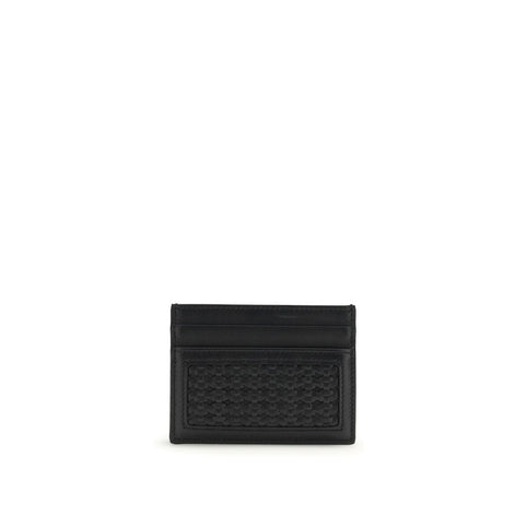 Dolce & Gabbana Black Cotton Wallet